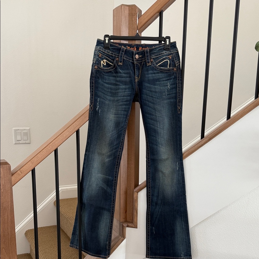 Rock Revival Women's Indigo Boot Cut Jeans -  Free Shipping!